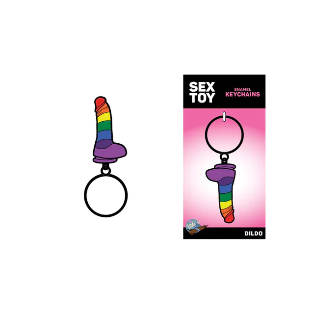 Glitter Dildo Keychain by Wood Rocket - Image 3