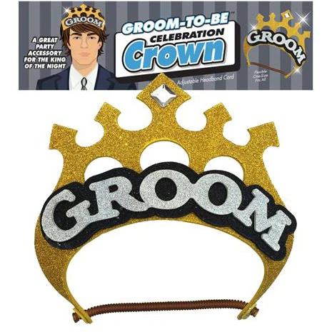 Groom To Be Groom Crown by Little Geenie