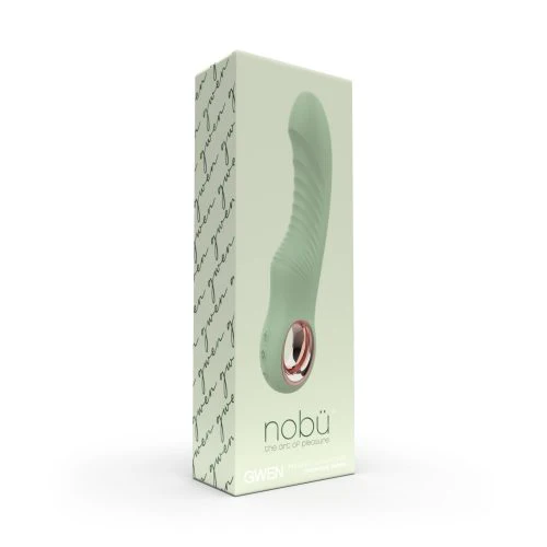 Gwen Ribbed G-Spot Vibrator by Nobu