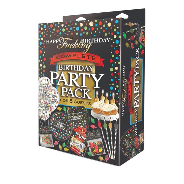 Happy Fucking Birthday Party Pack by Little Geenie