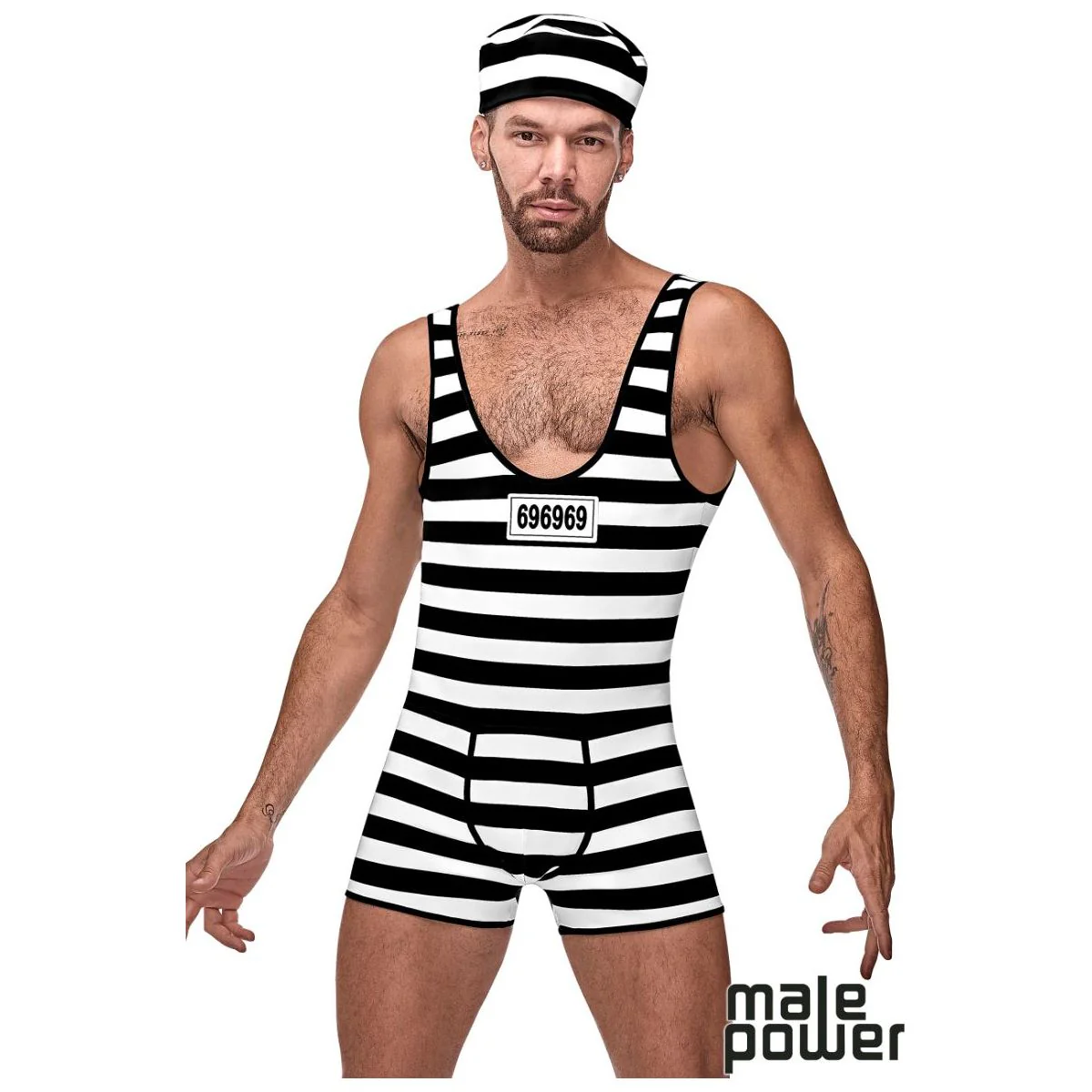 Hard Time 2pc Male Role Play Costume by Male Power