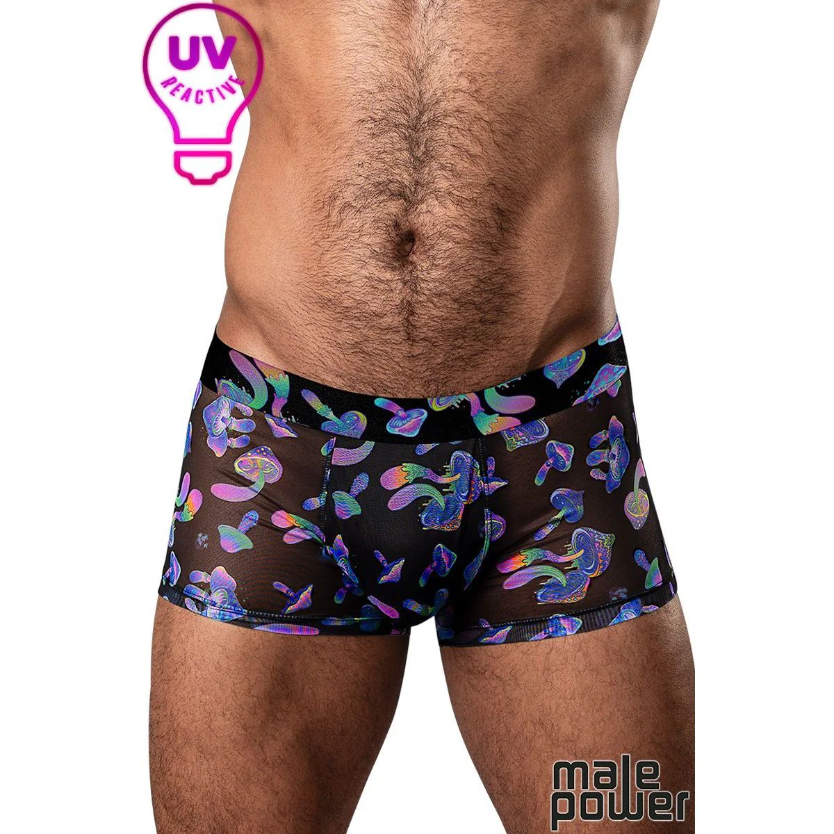 Hazy Days Shorts Mushroom by Male Power - Image 3