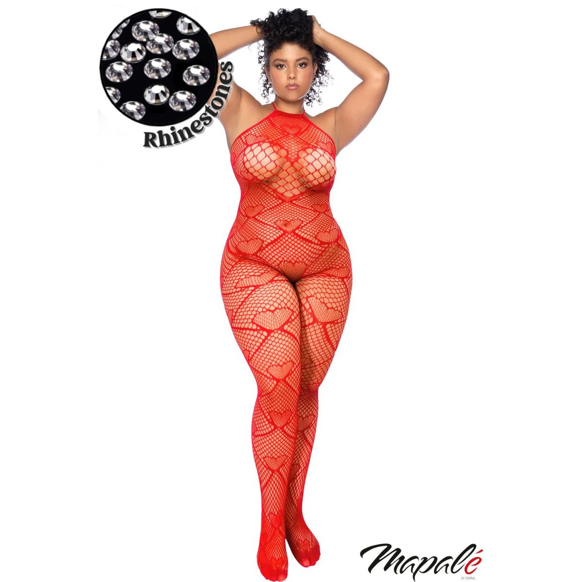 Heart Bodystocking by Mapale - Image 2