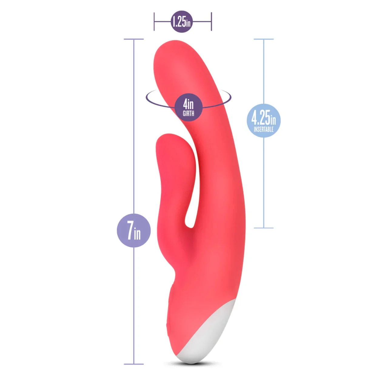 Hop Trix Cerise Vibrator by Blush Novelties - Image 2
