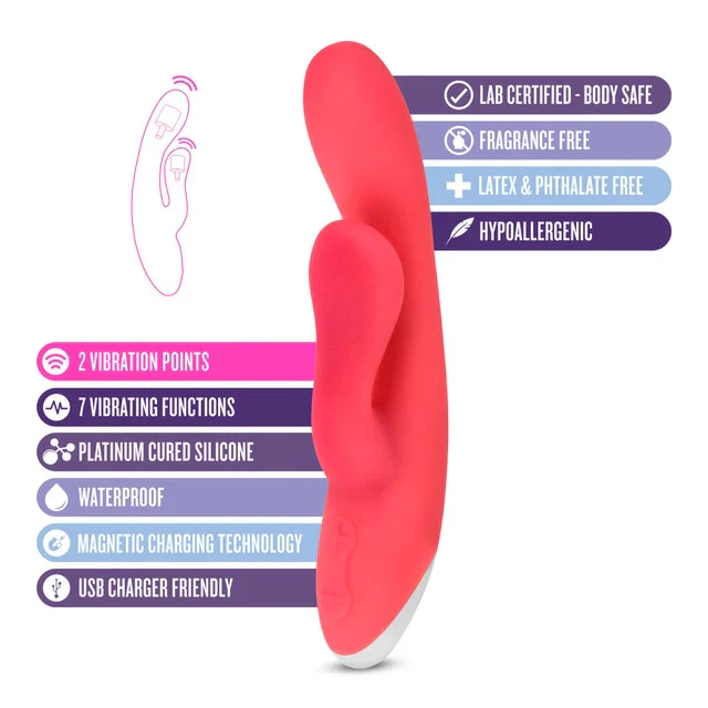 Hop Trix Cerise Vibrator by Blush Novelties - Image 3