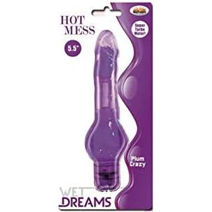 Wet Dreams Hot Mess Vibrator 5.5" by Hott Products