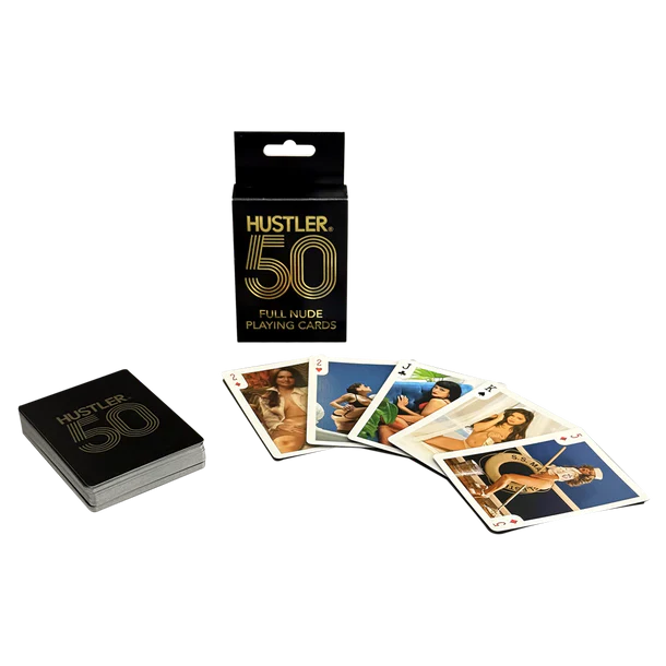 Hustler 50 Full Nude Playing Cards by Kheper Games