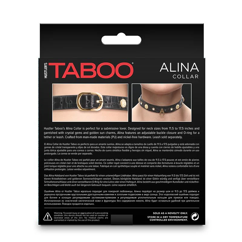 Hustler Taboo Collar Alina by Ns Novelties - Image 2