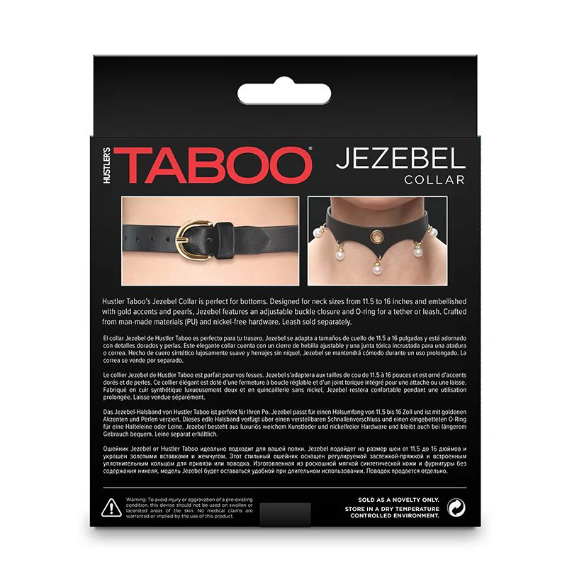 Hustler Taboo Collar Jezebel by Ns Novelties - Image 2