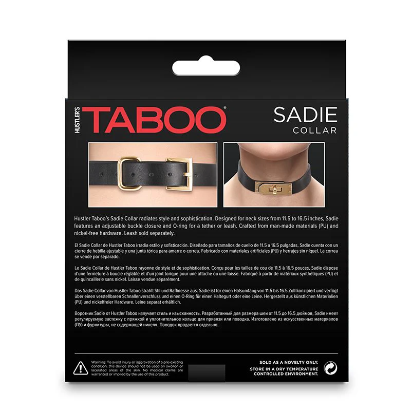 Hustler Taboo Collar Sadie by Ns Novelties - Image 2