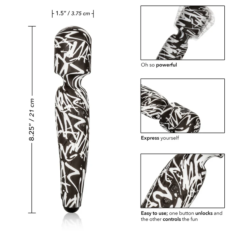 Hype™ Vibrating Massager 8.25" by Cal Exotics - Image 2