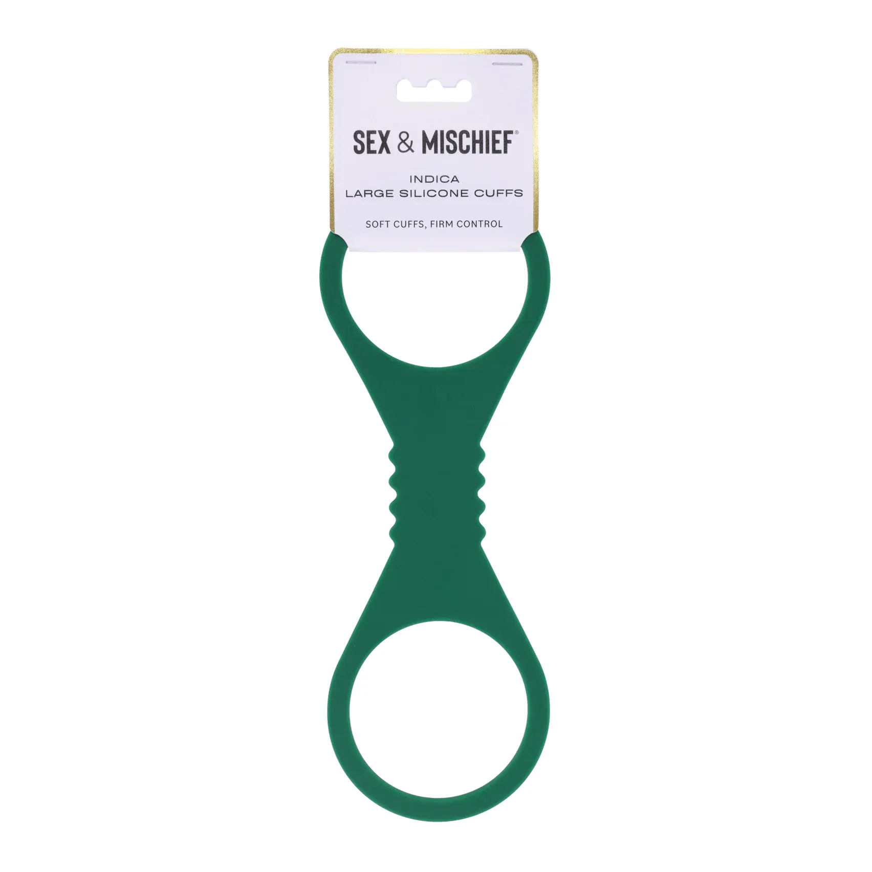 Indica Large Silicone Handcuffs by Sportsheets