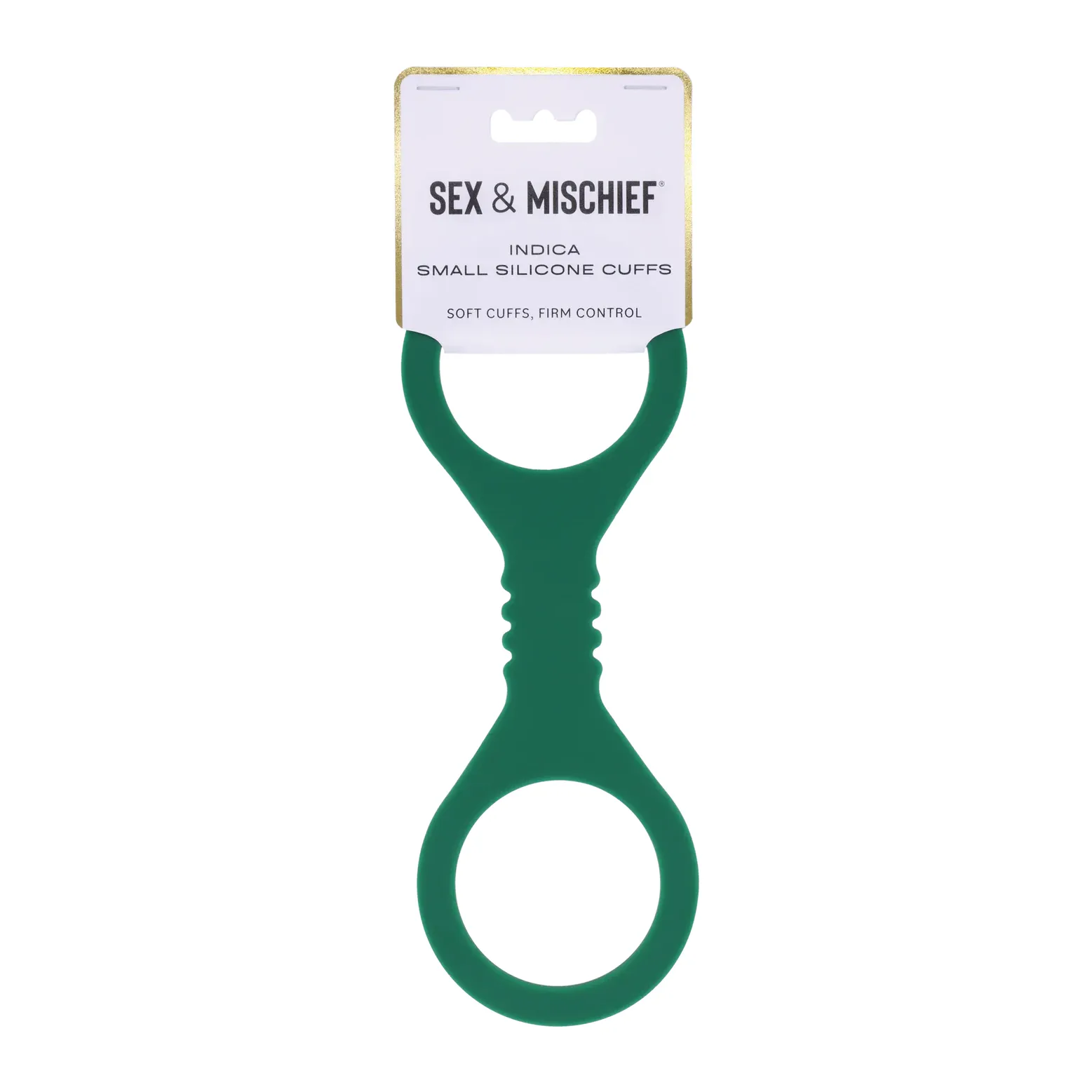 Indica Small Silicone Handcuffs by Sportsheets