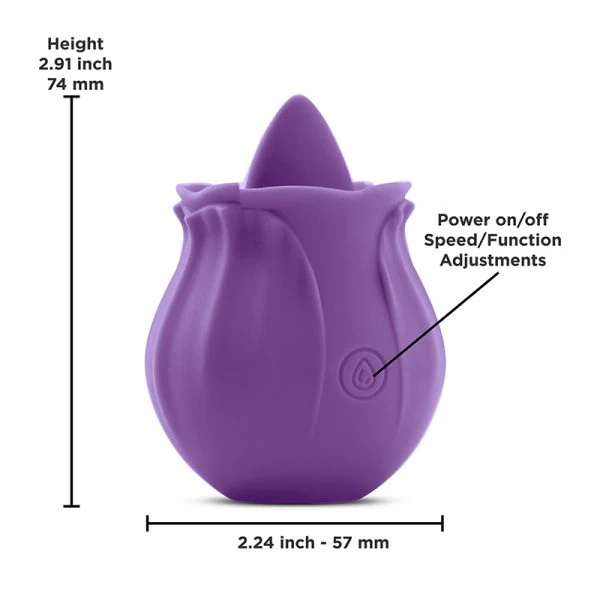 Inya Rechargeable Stimulator The Kiss Vibrator by NS Novelties - Image 3