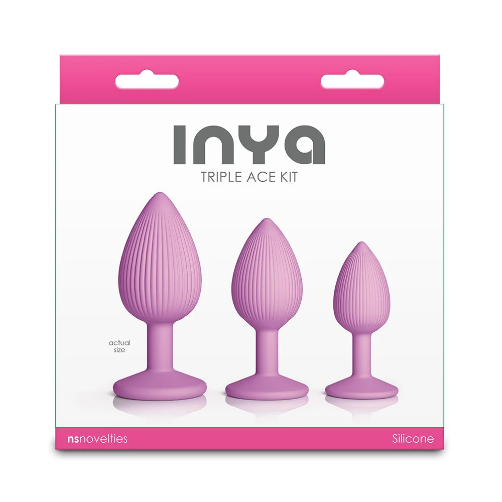 Inya Triple Ace Anal Plug Kit by Ns Novelties