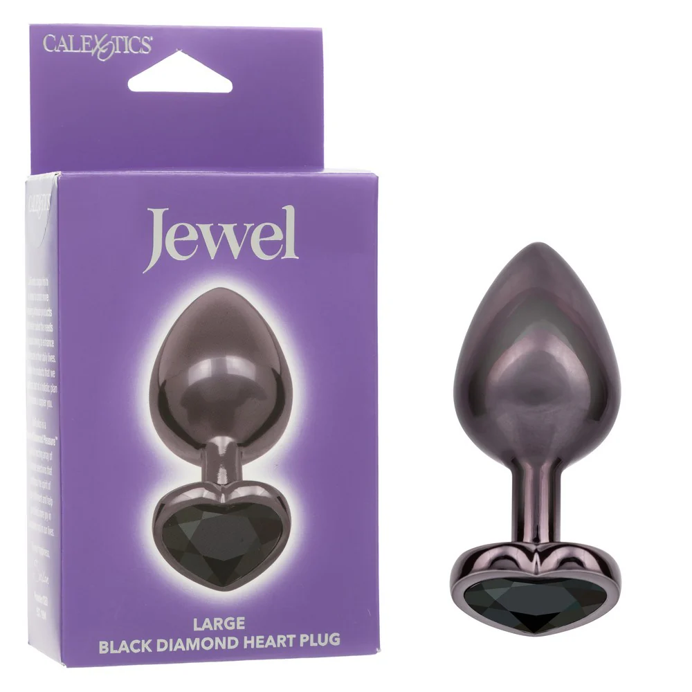 Jewel Heart Anal Plug Large by Cal Exotics - Image 3