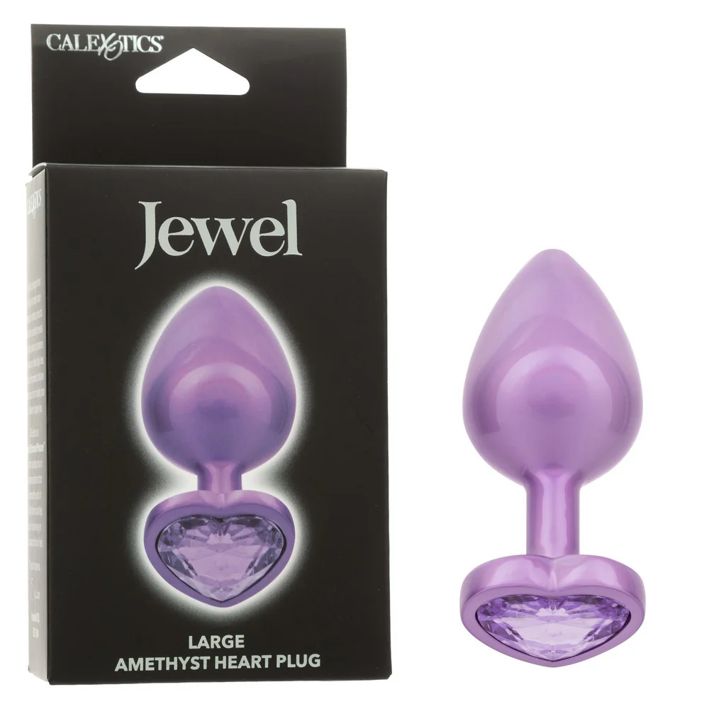 Jewel Heart Anal Plug Large by Cal Exotics - Image 4
