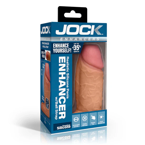 Jock Enhancers Silicone Penis Extention Sleeve by XR - Image 2