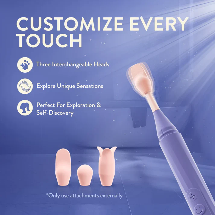 Juno Oscillating Wand Vibrator by Blush - Image 3