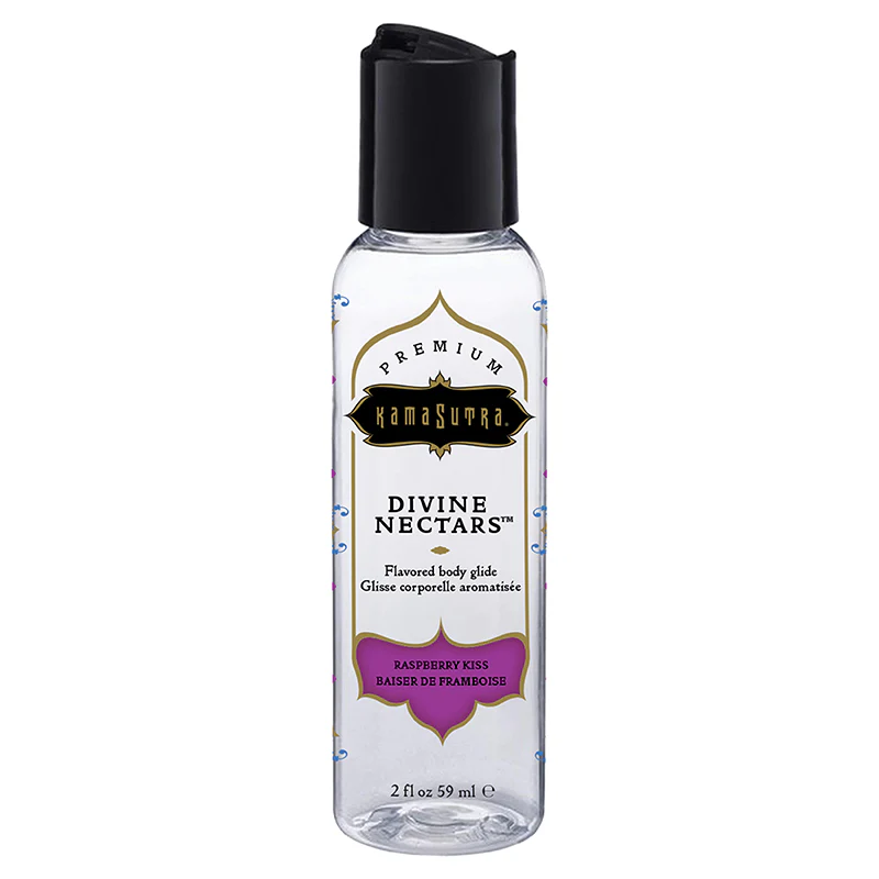 Kama Sutra Divine Nectars Body Glide Raspberry Kiss - Image 2