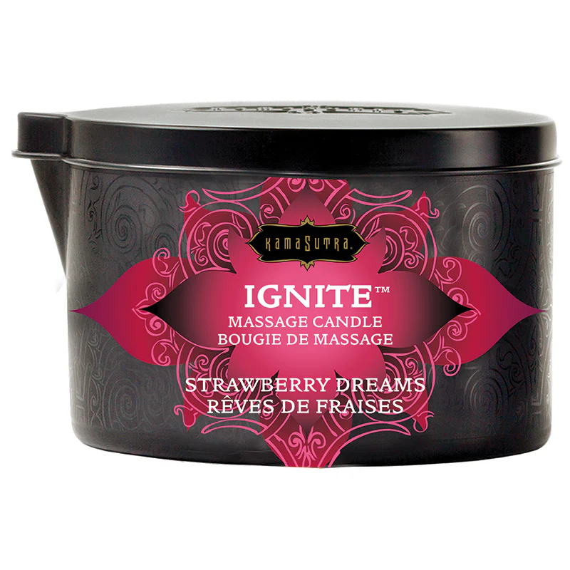 Kama Sutra Ignite Massage Candle Strawberry Dreams