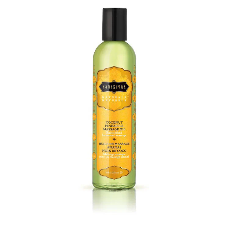 Kama Sutra Naturals Coconut Pineapple Massage Oil - Image 2