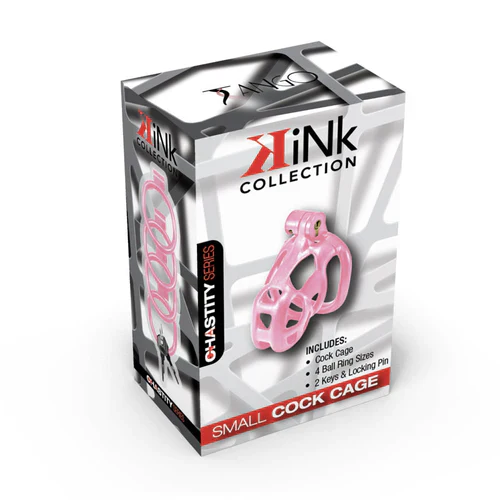 Small Locking Cock Chastity Cage by Kink Collection - Image 3