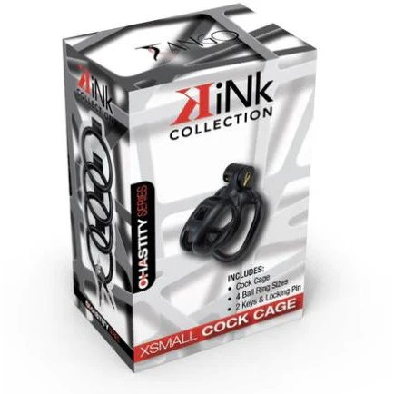 X-Small Locking Cock Chastity Cage by Kink Collection