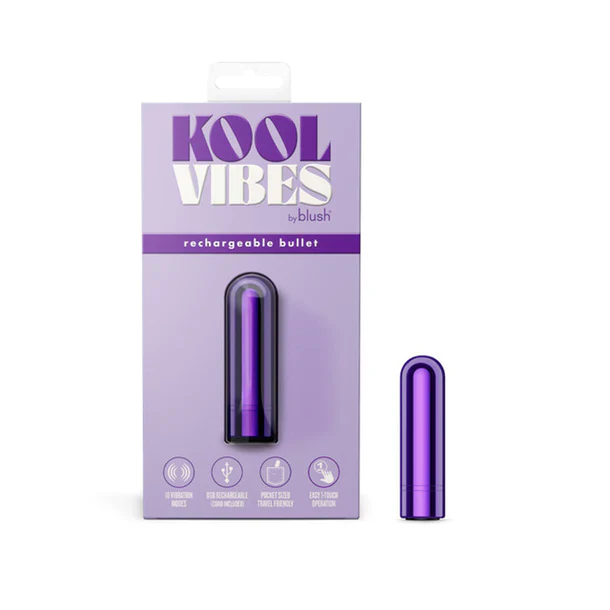Kool Vibes Mini Vibrating Bullet by Blush Novelties - Image 2