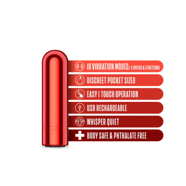 Kool Vibes Mini Vibrating Bullet by Blush Novelties - Image 3