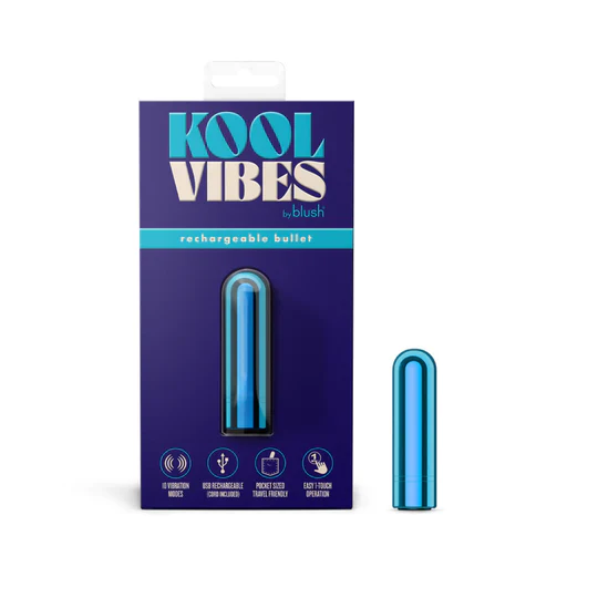 Kool Vibes Mini Vibrating Bullet by Blush Novelties - Image 5