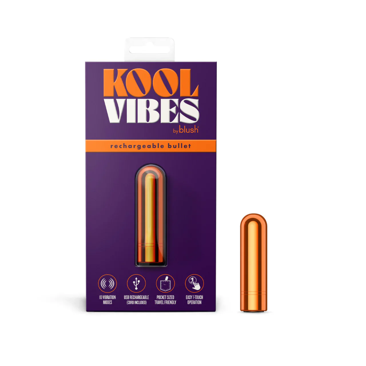 Kool Vibes Mini Vibrating Bullet by Blush Novelties - Image 6