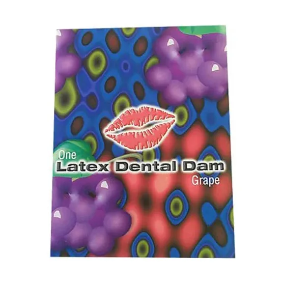 Latex Dental Dam Grape by One Condoms
