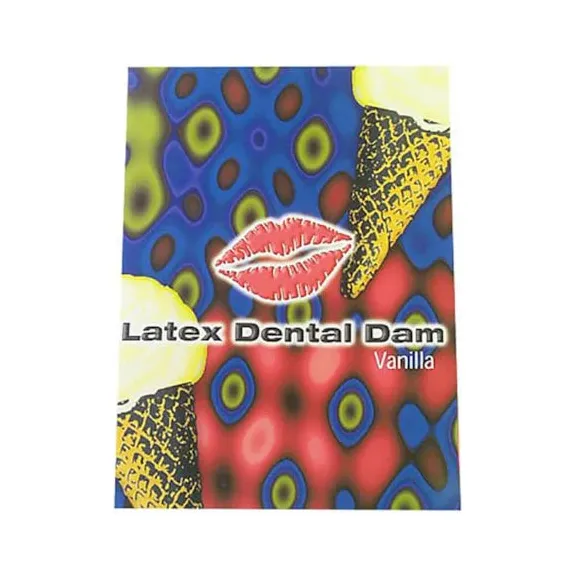 Latex Dental Dam Vanilla by One Condoms