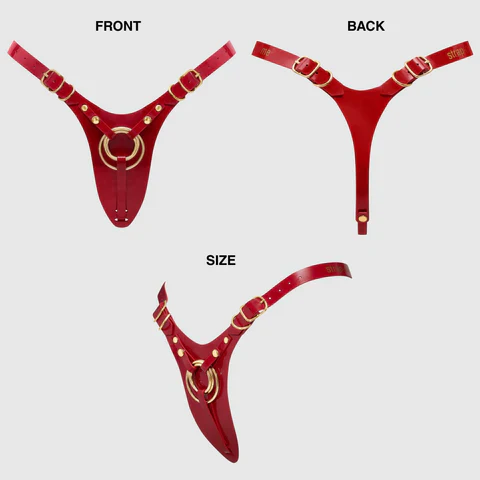 Leatherette Harness Fabulous by Strap-on-Me