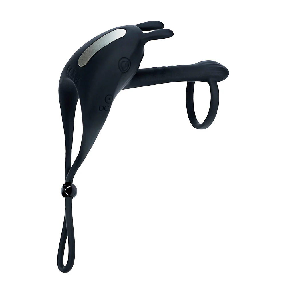 Levelz Adjustable Lasso Bunny Cock Ring by Shots
