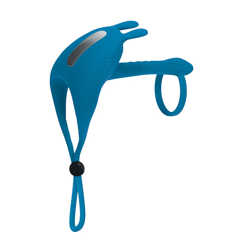 Levelz Adjustable Lasso Bunny Cock Ring by Shots - Image 3