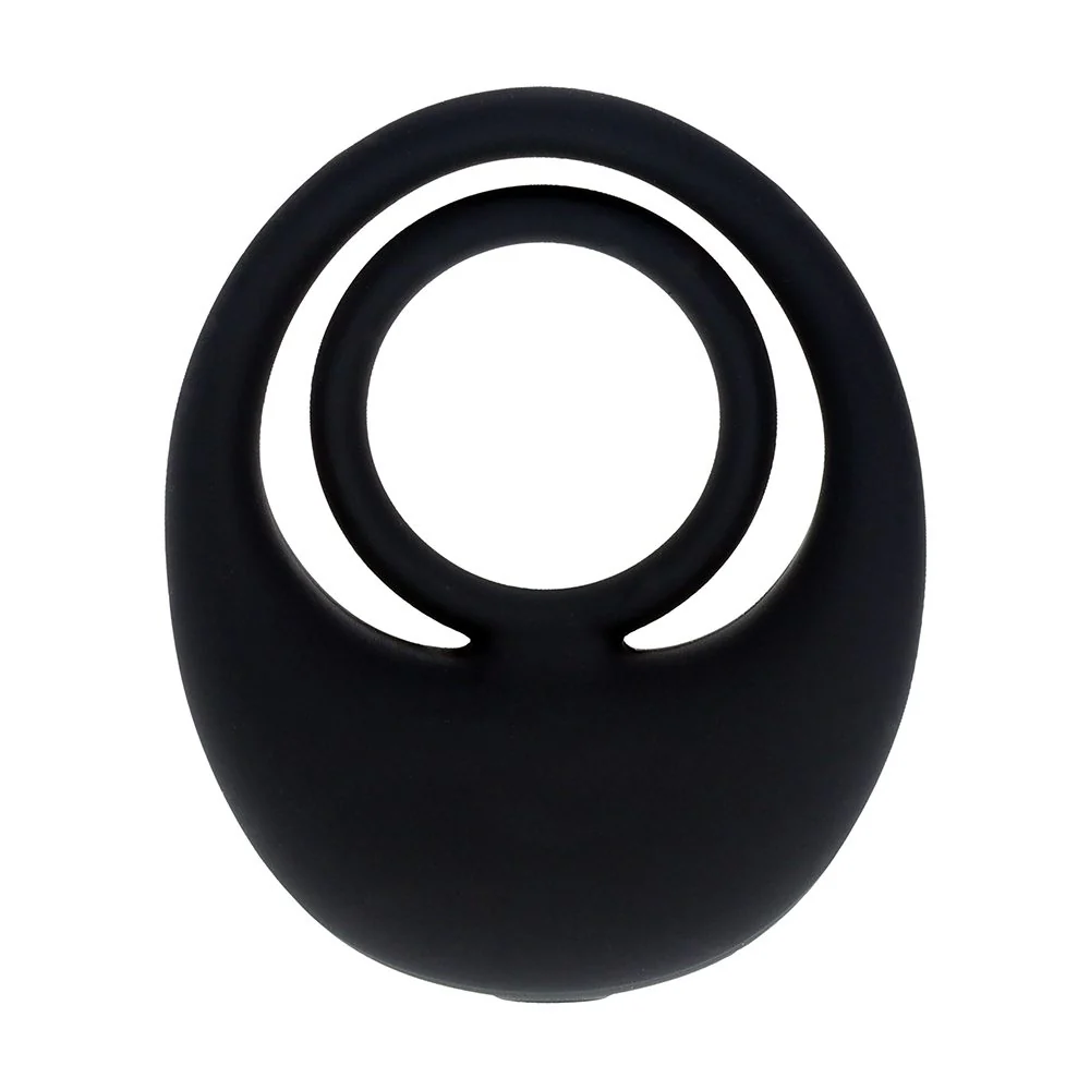 Levelz Vibrating Liquid Cock & Balls Ring by Shots - Image 2