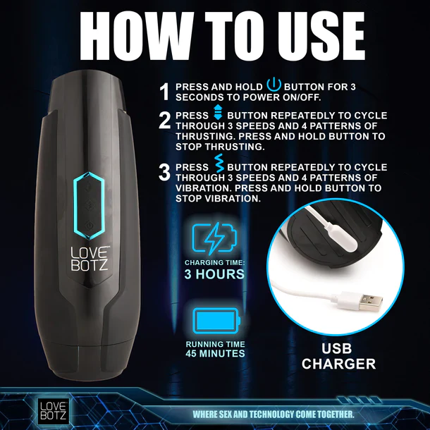 Love Botz Milker Max 14x Automatic Masturbator by XR - Image 2