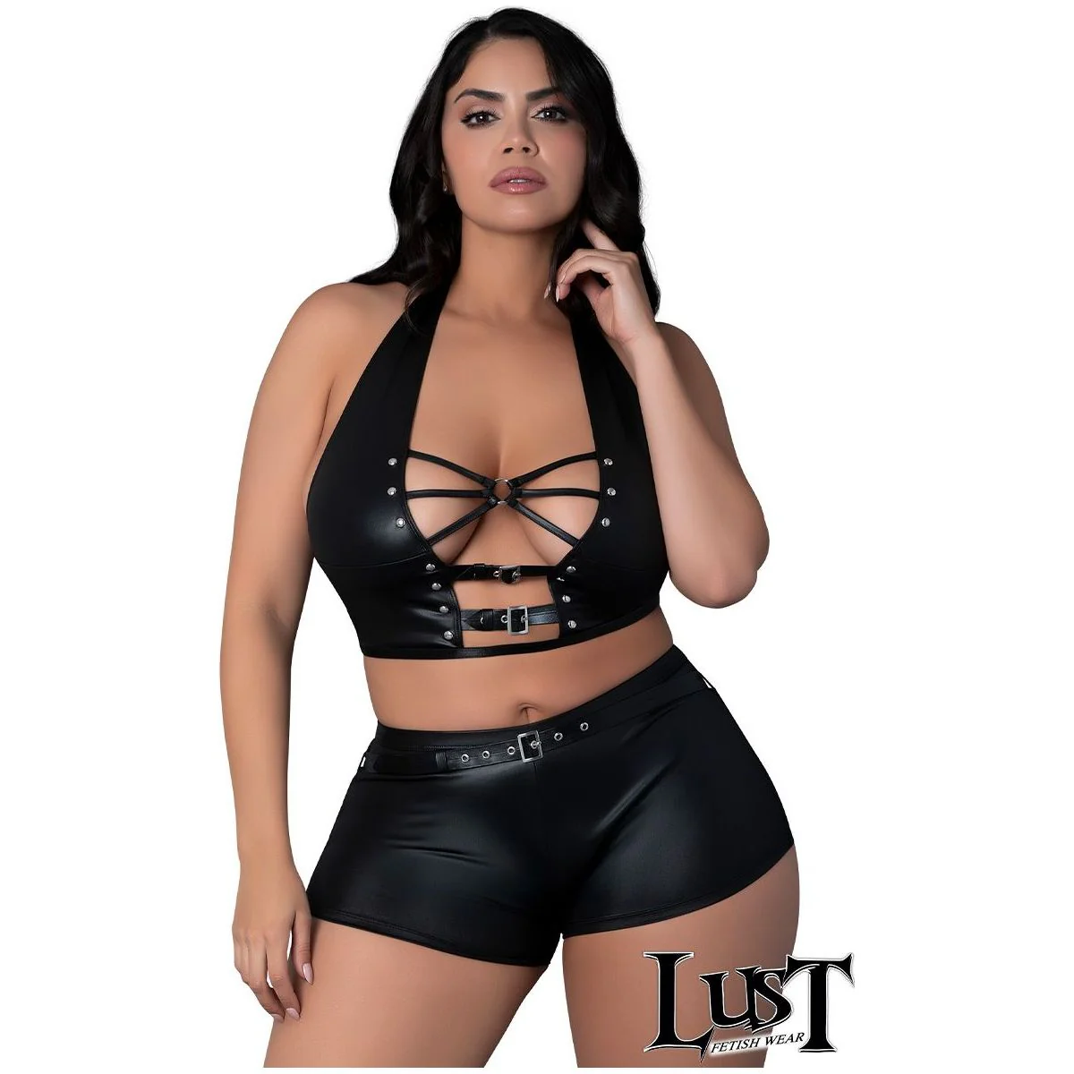 Lust Top & Bottoms Stud 2pc Set by Magic Silk - Image 3