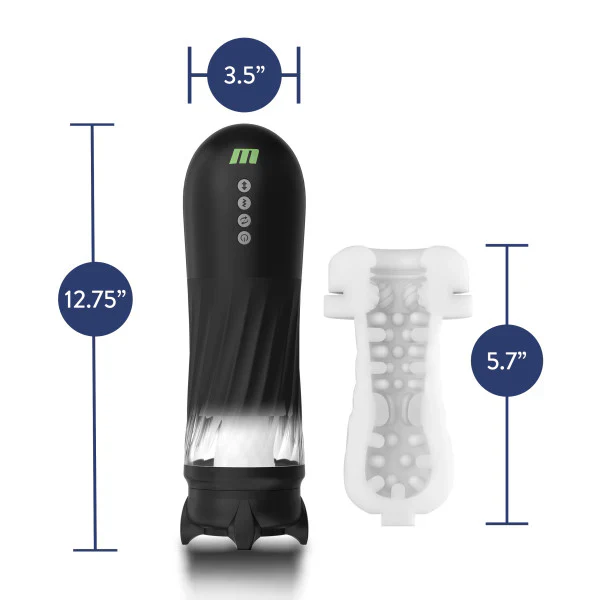 M For Men Quantum X Automatic Masturbator by Blush - Image 2