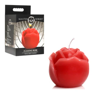 Master Series Flaming Rose Drip Candle by XR