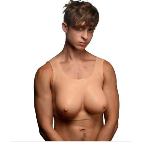 Master Series Perky Pair Silicone Breasts by XR - Image 4