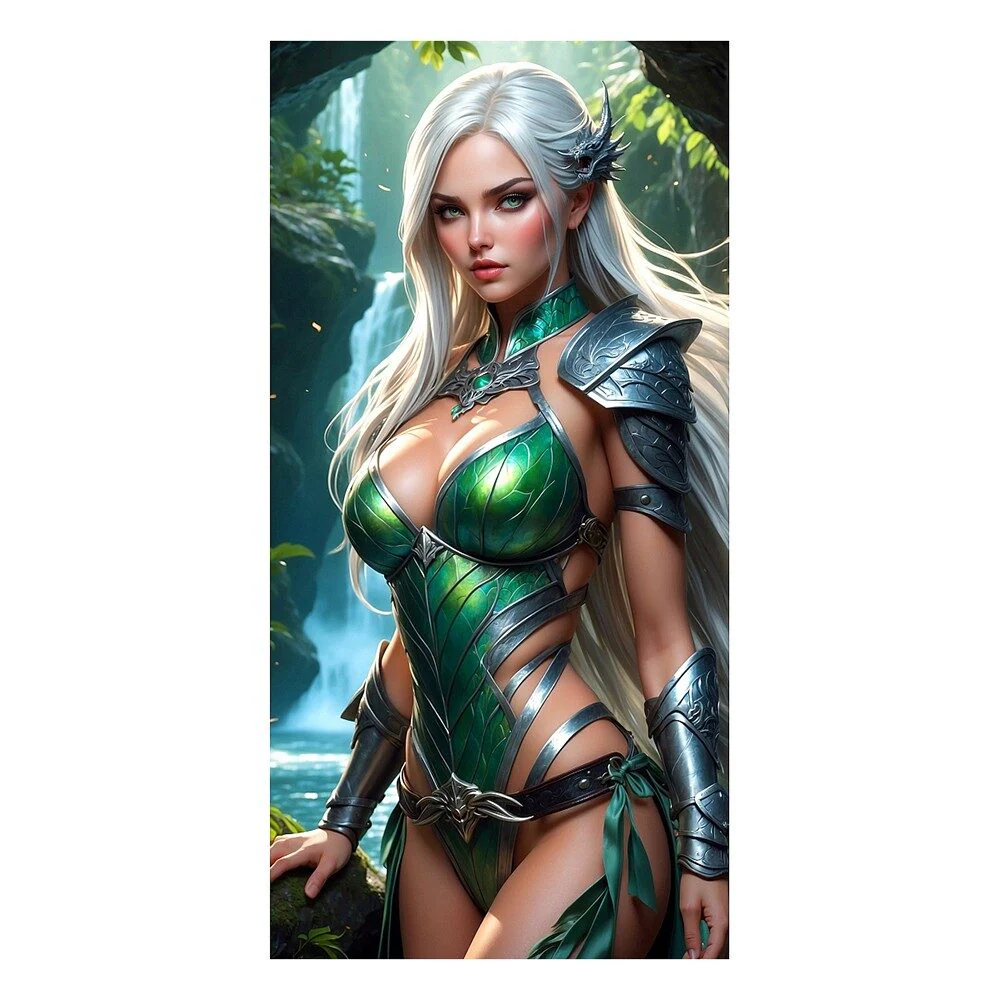 Masturs Ayla Forest Warrior Masturbator by Shots