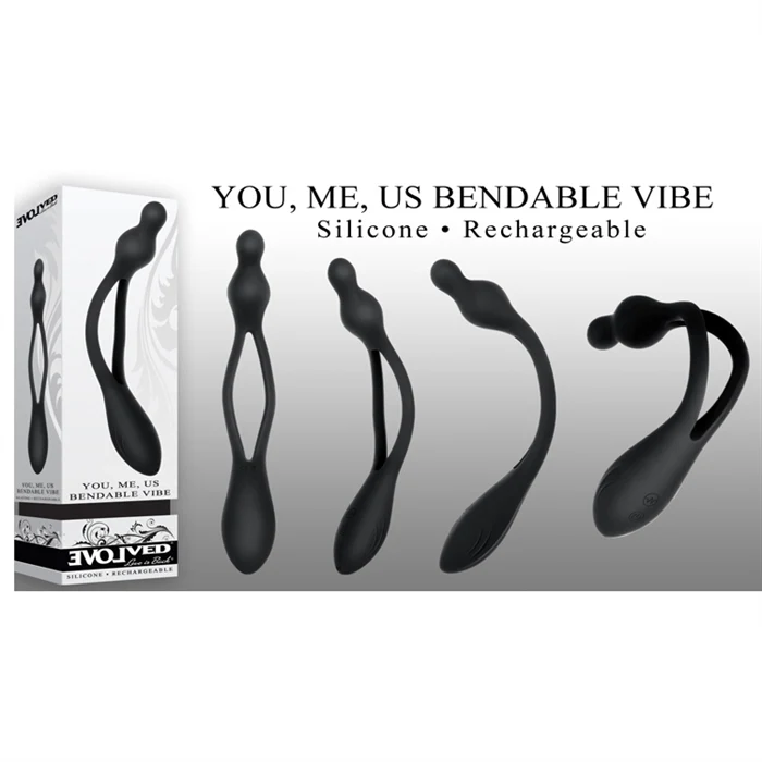 You Me Us Bendable Vibrator by Evolved