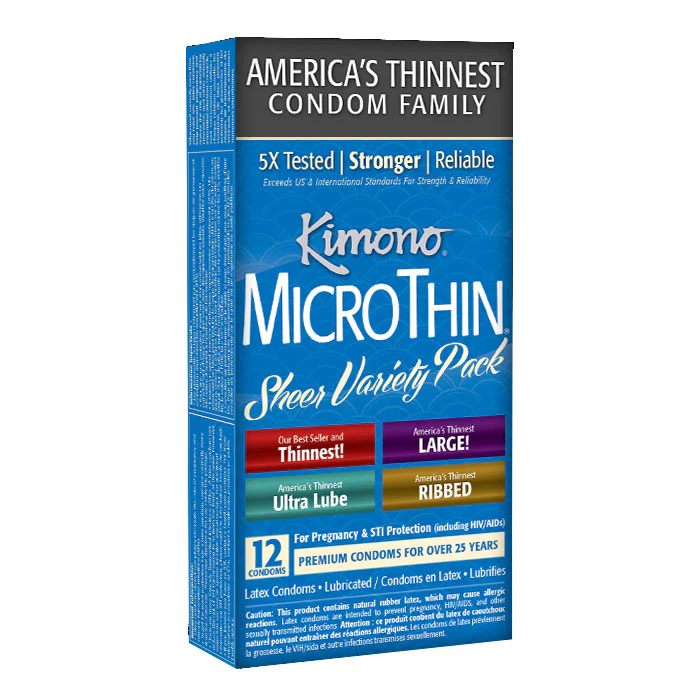 Kimono Micro Thin Variety Pack Condoms
