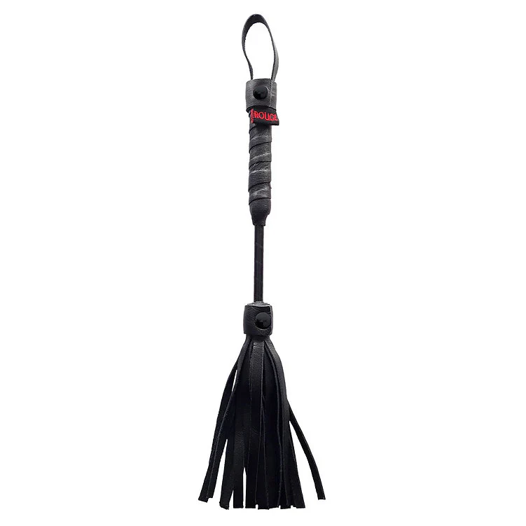 Mini Leather Flogger 10" by Rouge