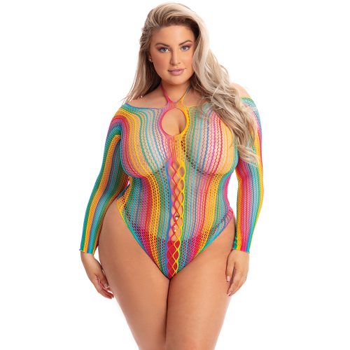 More Color Long Sleeve Teddy by Pink Lipstick - Image 3