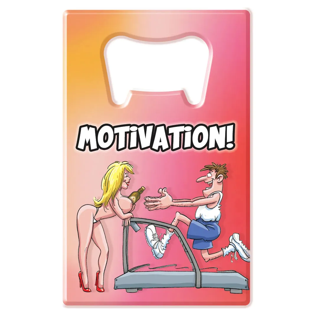 Motivation Bottle Opener by Ozze Creations