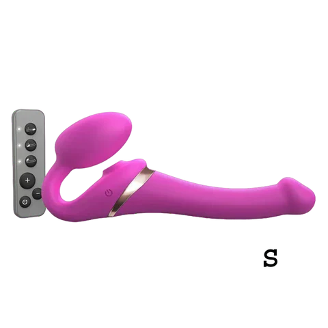 Multi Orgasm Bendable Strapless Strap On Small by Strap-on-Me